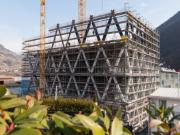 Siège de la société Markas en construction (© ATP/Bause)