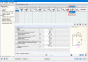 Tableau 1.5 Longueurs efficaces - Ensemble de barres