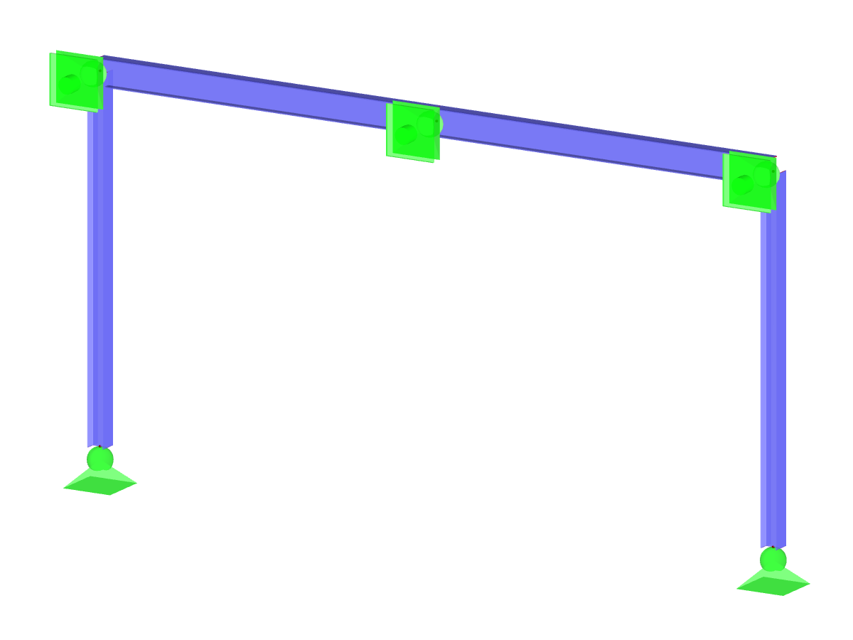 Châssis symétrique à deux articulations
