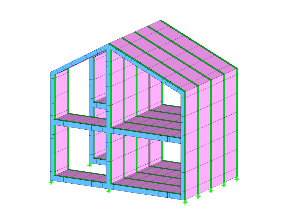 Système de construction en bois assemblé