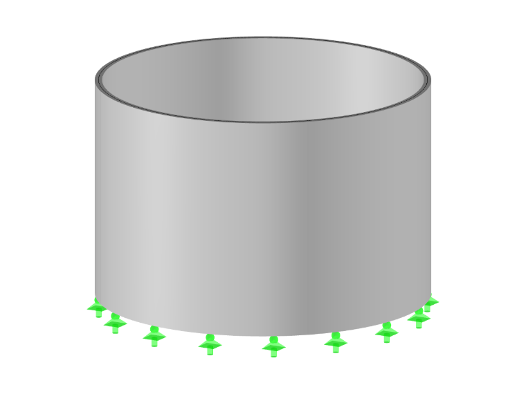 Réservoir en béton armé
