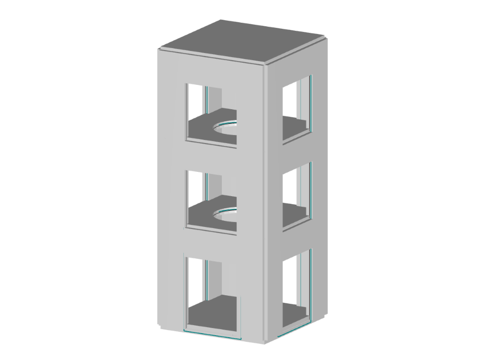 Bâtiment en béton armé