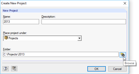 Connexion du dossier