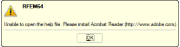 Message à propos d’Adobe© Reader
