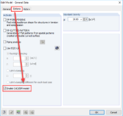Option « Activer le modèle CAD-BIM »