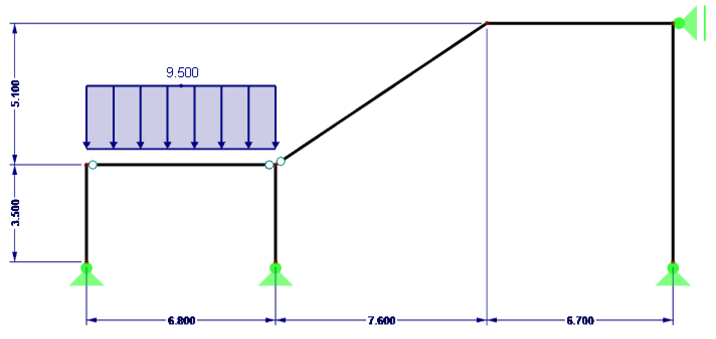 Système structural avec chargement