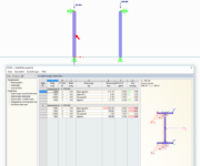 Analyse des contraintes avec imperfection dans RF-/STEEL