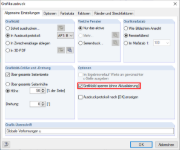 Option pour verrouiller les graphiques lors de l’impression