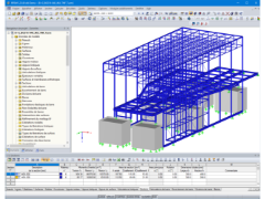 Modèle 3D du Somnium dans RFEM (© Bollinger + Grohmann)