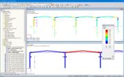 Thèse | Halle industrielle à quatre travées avec ponts roulants