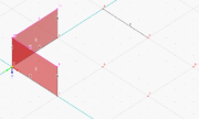 Lignes et nœuds copiés avec de nouvelles lignes et surfaces