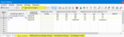 Types pour lignes dans le tableau