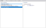 Sélection du type de définition pour l’appui surfacique défaillant