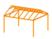 Pergola en bois avec CIRSOC