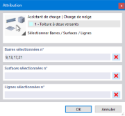 Définition des barres sans charge