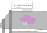 Définition graphique des points d’angle de la charge polygonale libre
