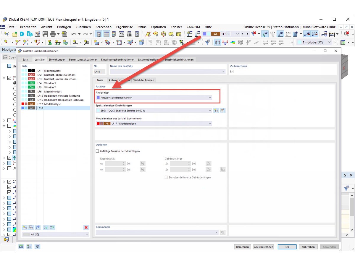 FAQ 005116 | Comment puis-je effectuer une analyse sismique dans RFEM 6 et RSTAB 9 ?