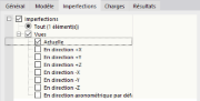 Définition de la vue pour les cas d’imperfection