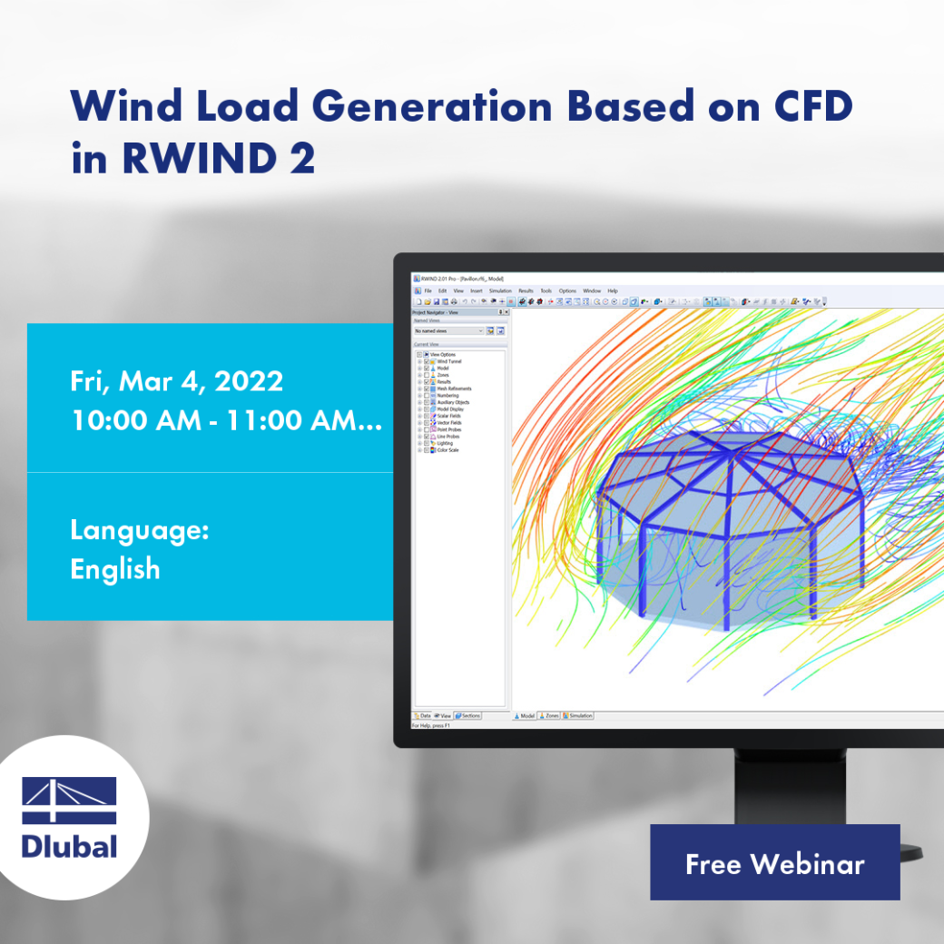 Génération de charges de vent basée sur la CFD dans RWIND 2