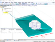 Modèle de terrain utilisé comme condition aux limites (importé depuis un fichier STL)