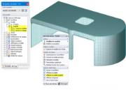 Options pour afficher le modèle simplifié dans le navigateur Vue et le panneau