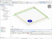 FAQ 005215 | RFEM 6 indique que la résistance au poinçonnement d'une dalle sans armatures d'effort tranchant ne fonctionne pas. Le logiciel peut-il calculer ces armatures ?