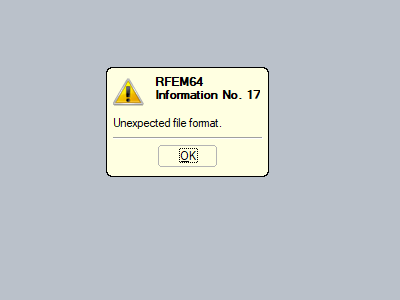 FAQ 005216 | Est-il possible d'ouvrir un projet RFEM 6 dans RFEM 5 ?