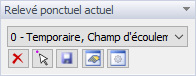 Relevé ponctuel actuel