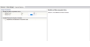 Configuration de barre : définir des options spéciales