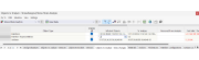 Tableau « Objets à analyser - Intervalles de contrainte » pour l’analyse contrainte-déformation
