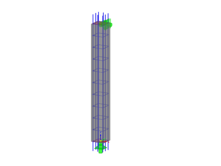 Base de connaissance 001733 | Vérification de poteaux en béton armé selon l'ACI 318-19 dans RFEM 6