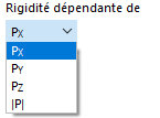 Sélectionner la force d’appui