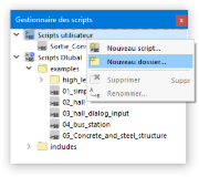 Créer un nouveau dossier