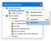 Renommer le dossier