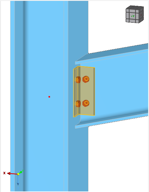 Position de la cornière avant