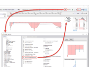 FAQ 005303 | Comment puis-je insérer une plage de lissage/une ligne de lissage dans un diagramme de résultats de RFEM 6 ?