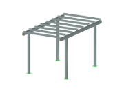 Carport en aluminium