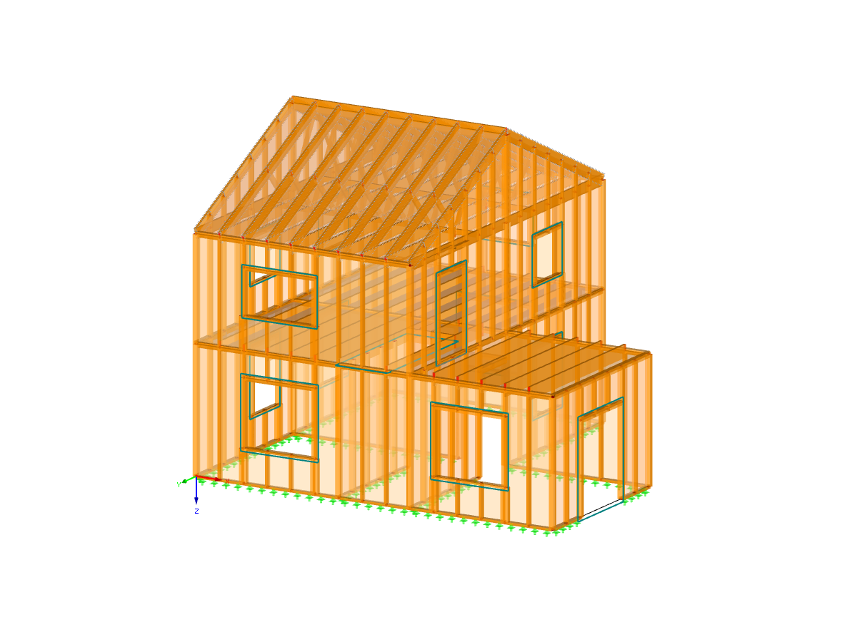 GT 000463 | Maison individuelle à ossature légère