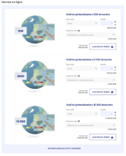 FAQ 003367 | Quels sont les packages disponibles pour utiliser l’outil de géolocalisation ?