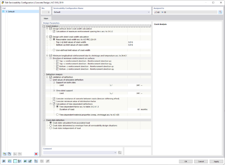 Modification de la configuration pour l’ELS