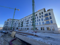 Bâtiment résidentiel avec ossature métallique industrialisée à Torrejón de Ardoz (© AFCA Teccon)