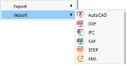 Interfaces pour importation