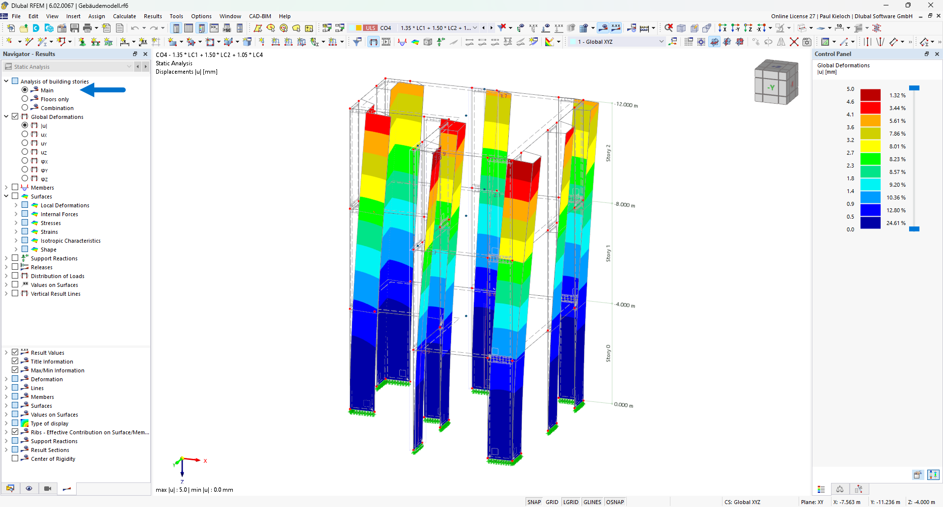 FAQ 005387 | J'ai un modèle 3D et j'essaie de le décomposer en murs et surfaces avec le modèle de bâtiment et de les calculer séparément. Cependant, ...