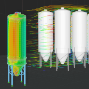Huit silos