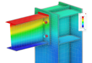 Modèle d’assemblage en acier 3D illustrant des éléments détaillés de conception en acier et des avantages en ingénierie des structures pour des flux de travail simplifiés et une précision accrue.