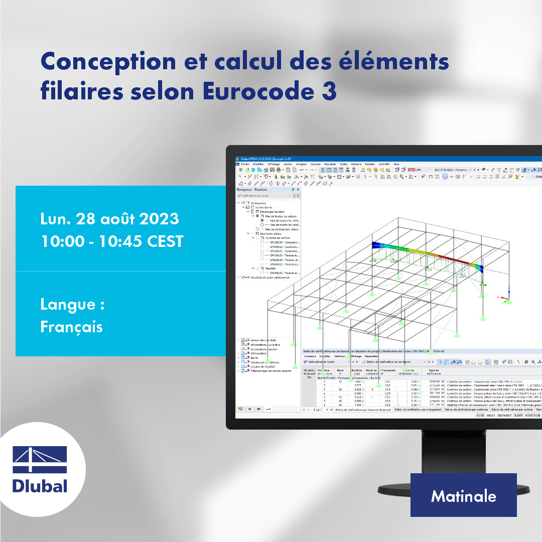 Conception et calcul des éléments filaires selon Eurocode 3