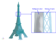Maillage de calcul et maillage d’origine