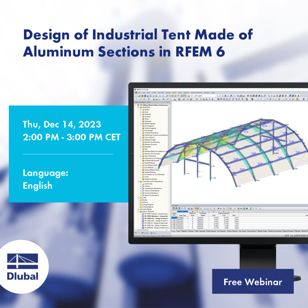 Modélisation et calcul des profilés en acier formés à froid dans RFEM 6