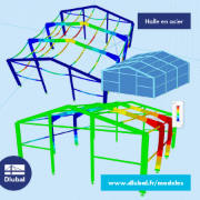 Halle en acier