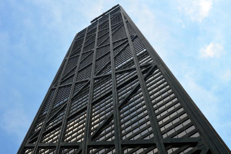 Acier et verre : Le JOH TIN de Chicago est considéré comme l’un des premiers bâtiments à avoir été construits dans le domaine de l’architecture high-tech.